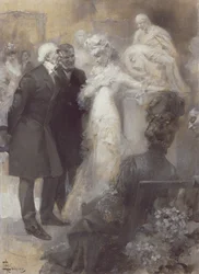 Sarah Bernhardt (1844-1923) an der Pariser Oper